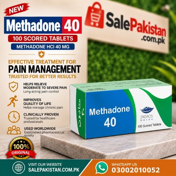 Zagros Darou Methadone 40mg Tablet in Pakistan thumbnail 2