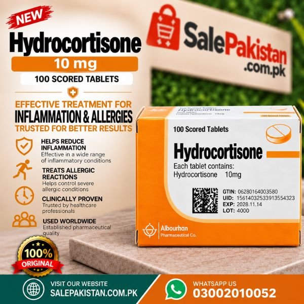 Hydrocortisone 10mg Tablets Price in Pakistan thumbnail 2