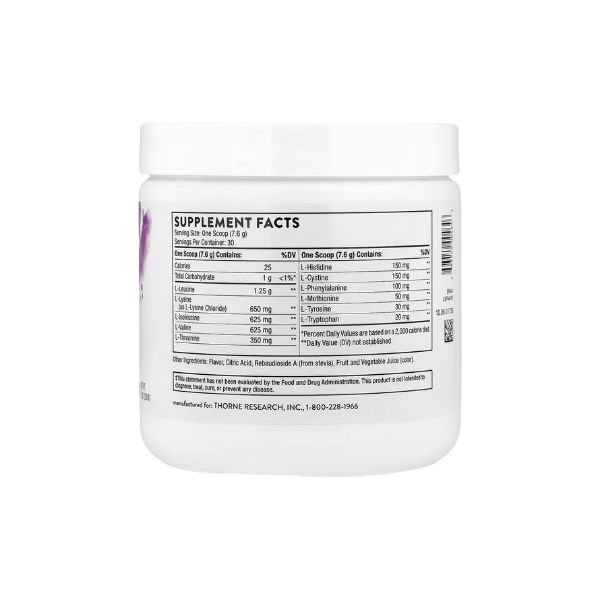 Thorne Amino Complex Berry 228 g in Pakistan thumbnail 2