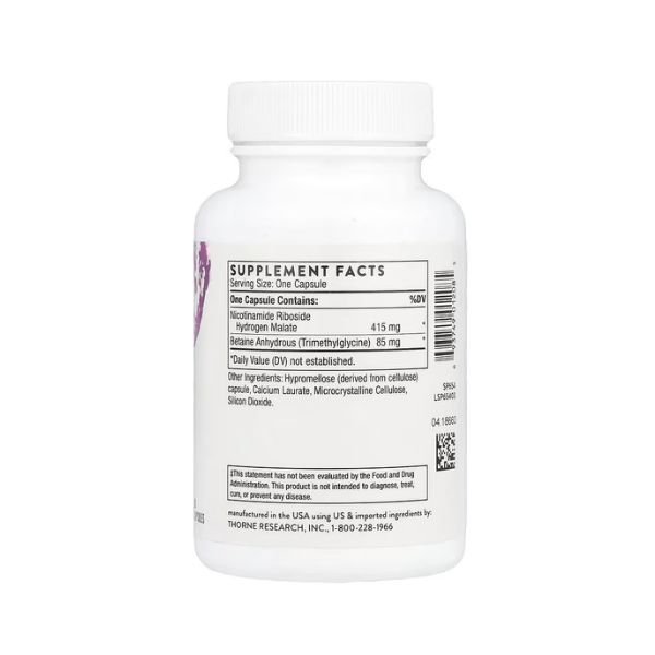 Thorne NiaCel 400 Nicotinamide Riboside 60 Capsules in Pakistan thumbnail 2