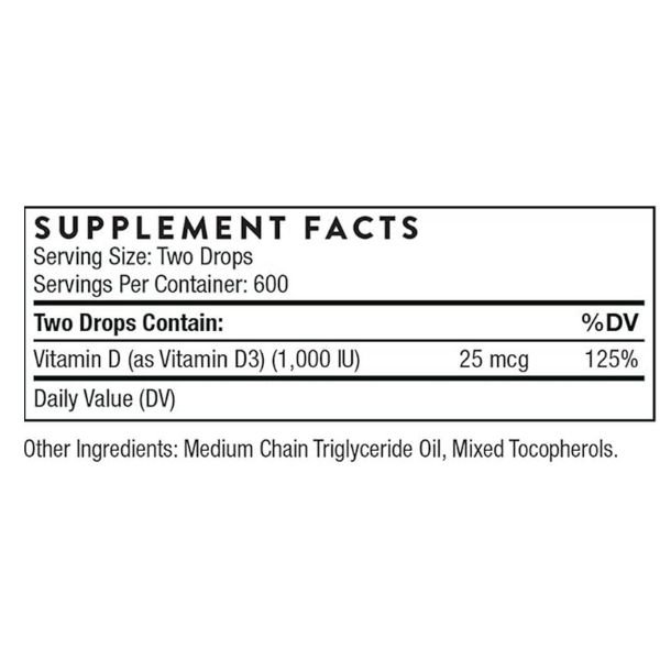 Thorne Vitamin D for Bone &amp; Muscle Health Supplement in Pakistan thumbnail 2
