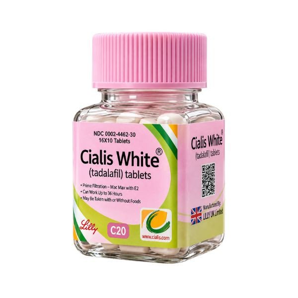 White Cialis 10 Tablets Tadalafil 20mg Price In Pakistan