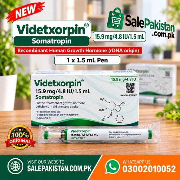 Videtxorpin 15.9mg/4.8 IU/1.5 mL Somatropin In Pakistan