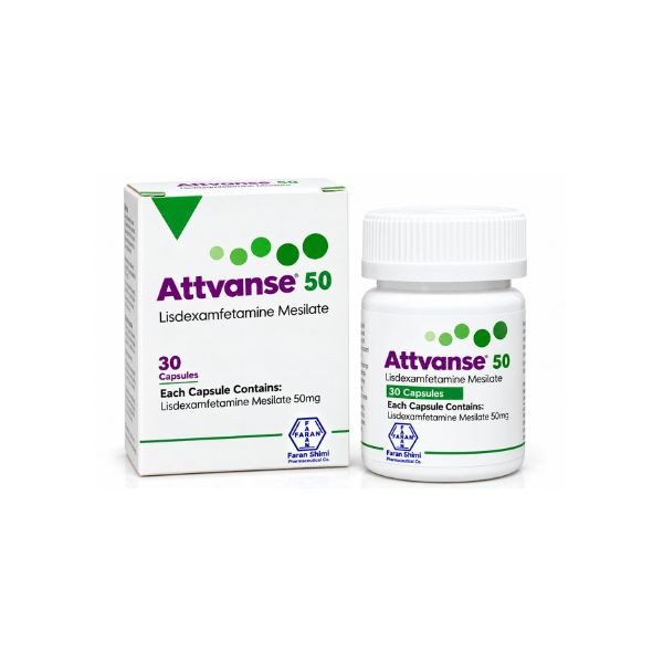 Attvanse Lisdexamfetamine 50mg Capsule In Pakistan
