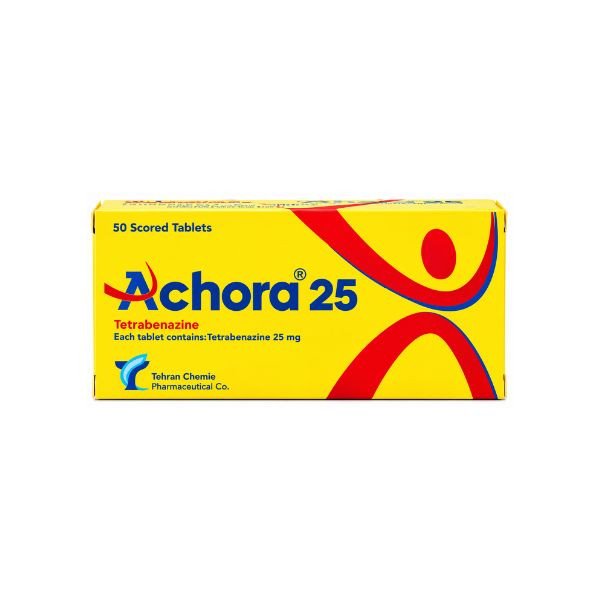 Tehran Chemie Achora Tetrabenazine 25mg In Pakistan