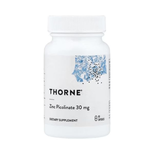Thorne Zinc Picolinate, 30 mg, 60 Capsules Price in Pakistan