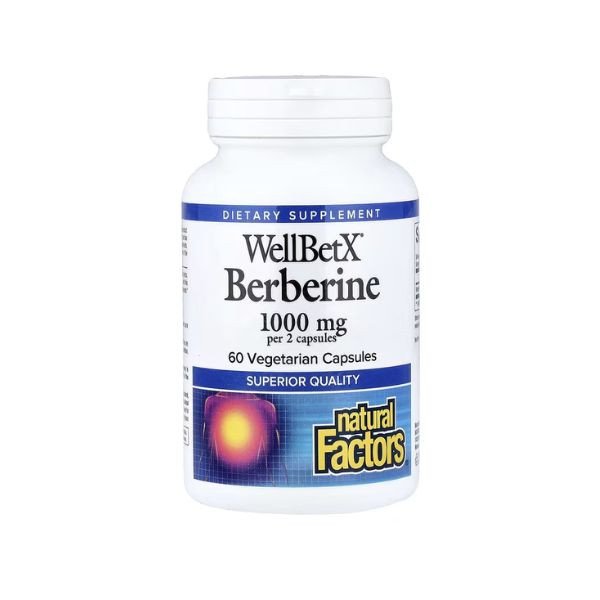 Natural Factors WellBetX Berberine 500mg 60 Capsules in Pakistan